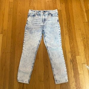 Express Acid Washed Jeans
